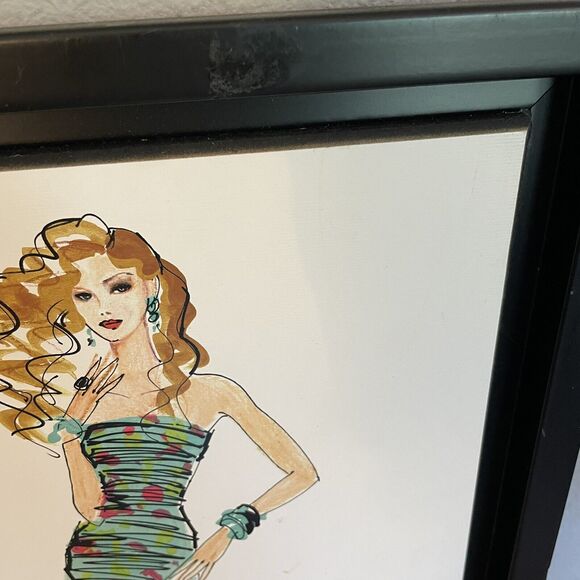 Anne Tavoletti Feminine Art Colorful Fashion II Paris, Colorful Fashion IV Rome - Picture 13 of 16